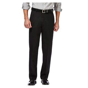 Haggar Men's Non-Iron Twill Classic Fit Pant
